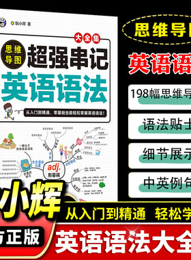 思维导图超强串记英语语法大全