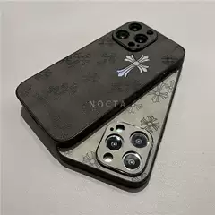 High-End Trendy Brand New Apple 16 Pro Max Phone Case Suitable for iPhone 17 Pro Protective Cover Black Stylish High-End for Men 13 Fashionable Full Protection Anti-Drop Couple Cool 14 Hard Case