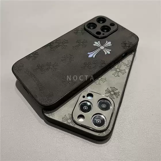 High-End Trendy Brand New Apple 16 Pro Max Phone Case Suitable for iPhone 17 Pro Protective Cover Black Stylish High-End for Men 13 Fashionable Full Protection Anti-Drop Couple Cool 14 Hard Case