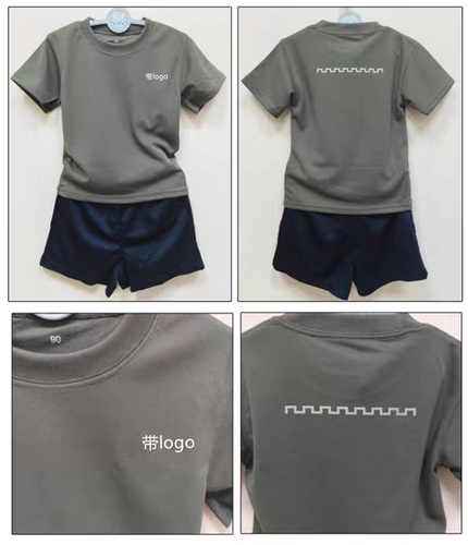 新款正品儿童运动体能服夏款速干衣短袖短裤训练服套装短袖T恤