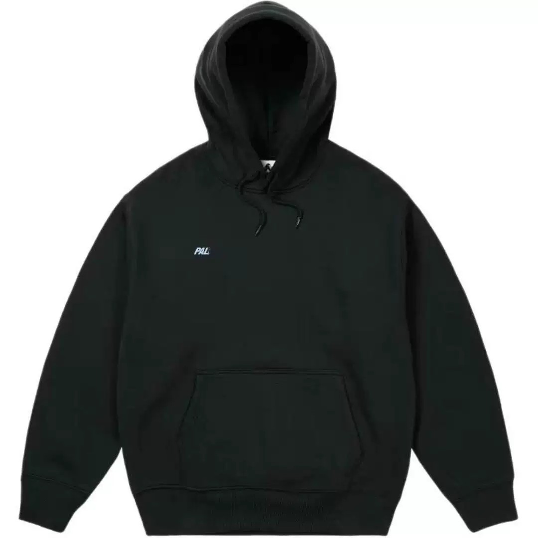 美式户外Sweat Short字母纯色运动休闲套头连帽卫衣 男女同款