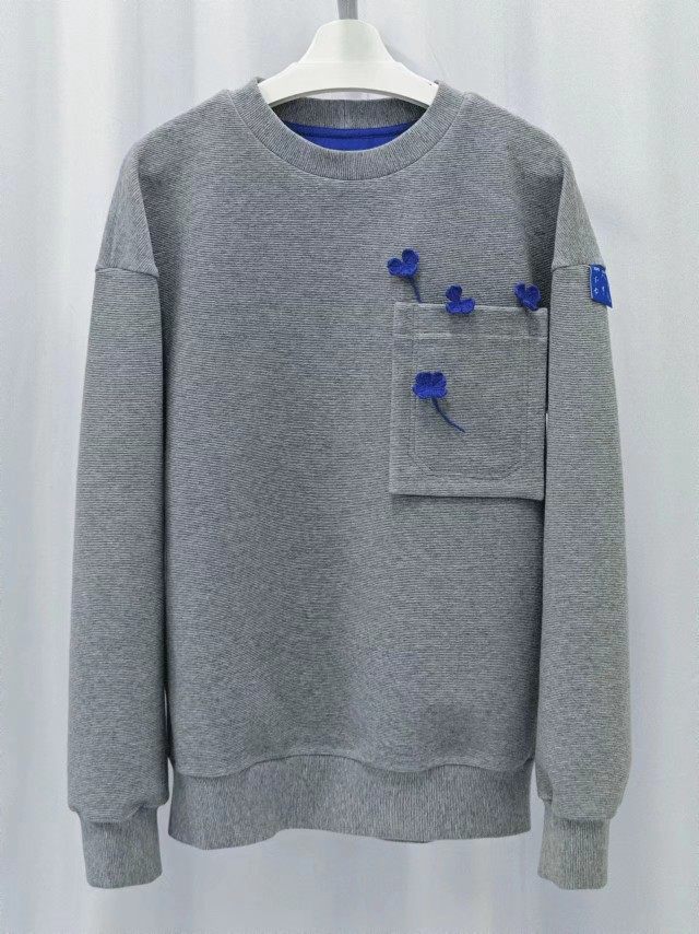 CHENGGUANG WANG口袋里溢出幸运的卫衣手工编织幸运草,男装,卫衣,淘宝优惠券,粉丝福利购,淘宝优惠卷