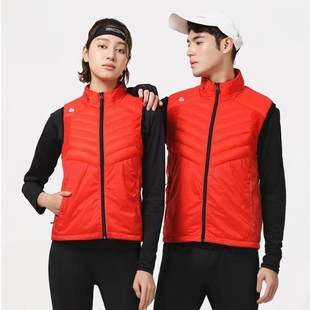 鹅绒思凯乐户外羽绒服马甲男女款轻薄秋冬轻量跑步背心F6002260