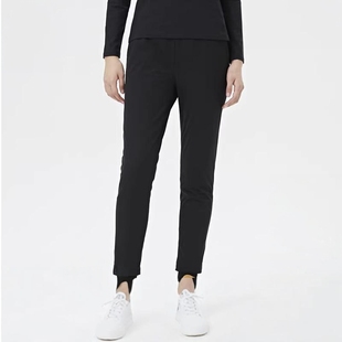 SCALER思凯乐户外冬季男女羽绒裤显瘦铅笔裤保暖修身长裤F6602750