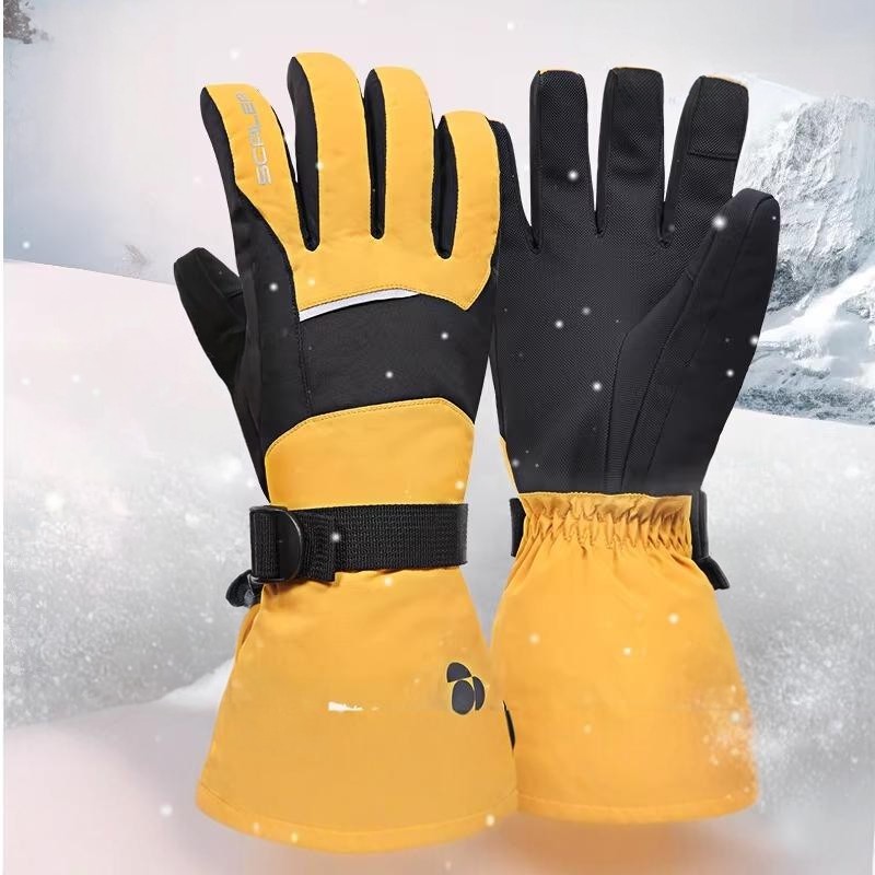 思凯乐SCALER秋冬男女款防滑保暖滑雪手套长毛绒骑行手套S1234423,户外/登山/野营/旅行用品,滑雪手套,淘宝优惠券,粉丝福利购,淘宝优惠卷