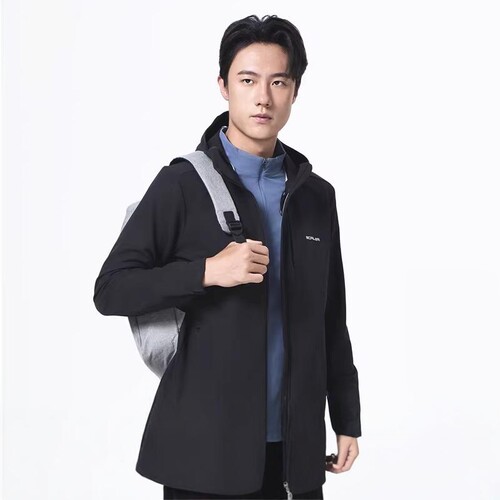 SCALER思凯乐户外秋冬男女弹力夹克运动开衫防风休闲外套F2315703