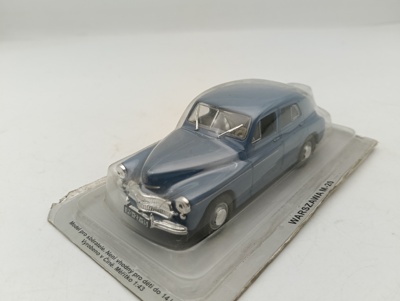 143合金模型车WARTBURG M-20  苏联车老爷车模型