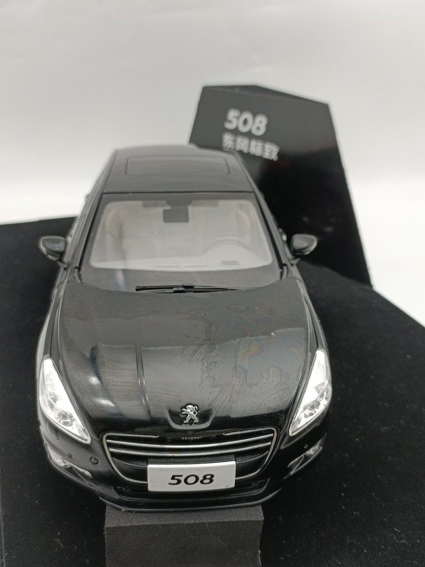 老款东风标致508 peugeot 508仿真模型车,原厂正品,原包装全新