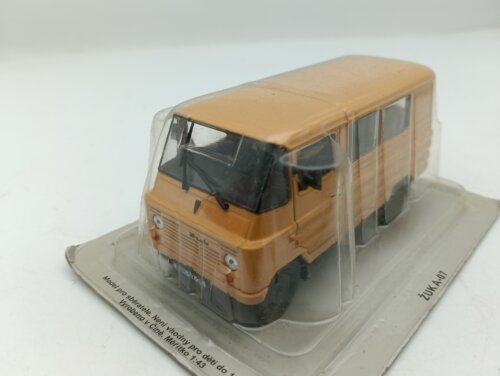 合金模型  1:43  ZUK  A-07  苏联面包车模型