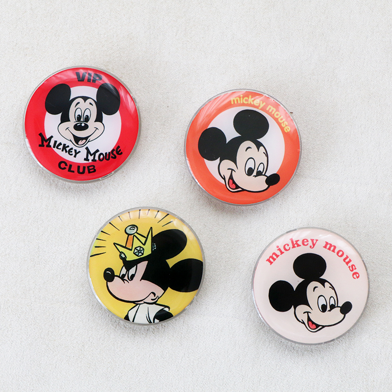 原创米奇圆形手机支架小巧便携