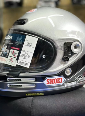 日本进口SHOEI GLAMSTER复古摩托车头盔哈雷巡航拿铁自由机车全盔