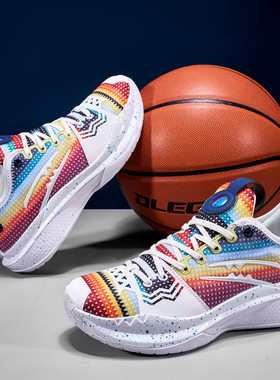 欧文狂潮5PRO科技篮球鞋男学生专业耐磨实战比赛训练气垫运动鞋女