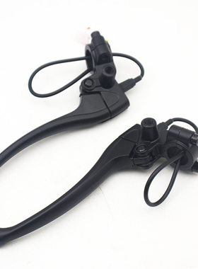 适用小牛电动车G0/G1/UQi/F0/G2左右鼓刹把手刹车牛角镜座拉手柄