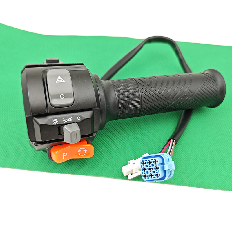 适用雅迪冠能三代E9Pro/E10旗舰版组合开关转把开关油门把手