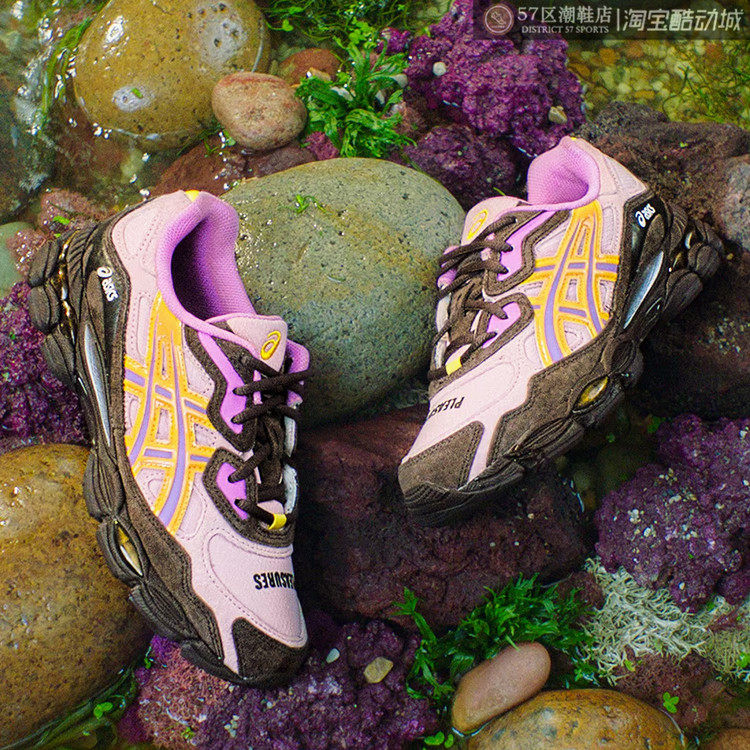 Pleasures x Asics Gel-NYC 联名时尚潮流百搭舒适运动休闲跑步鞋