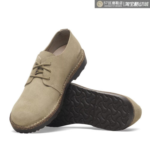 Birkenstock德产勃肯反皮休闲鞋