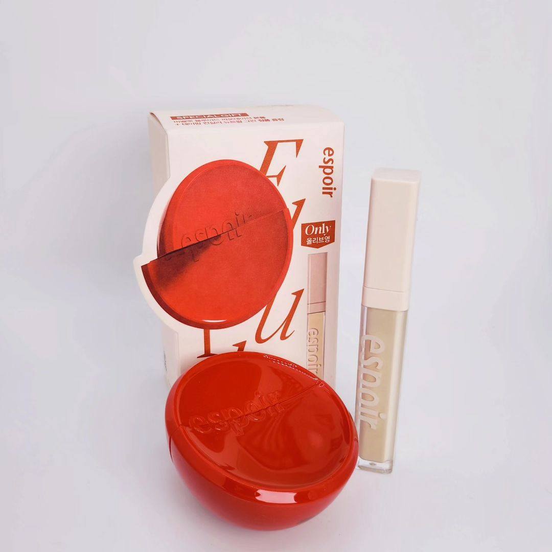 韩国espoir/艾丝珀be velvet fluid红丝绒粉底液丝滑哑光遮瑕限量