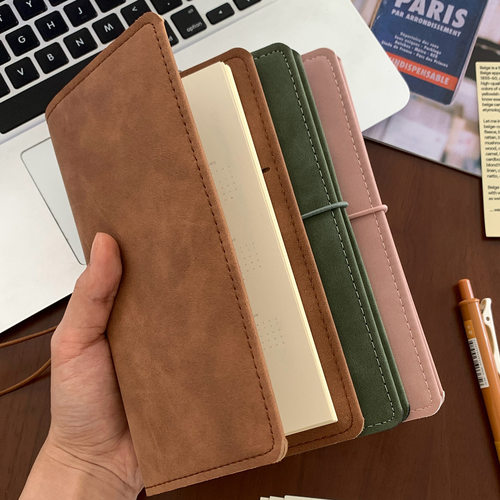 A6Slim羊巴皮活页本复古文艺