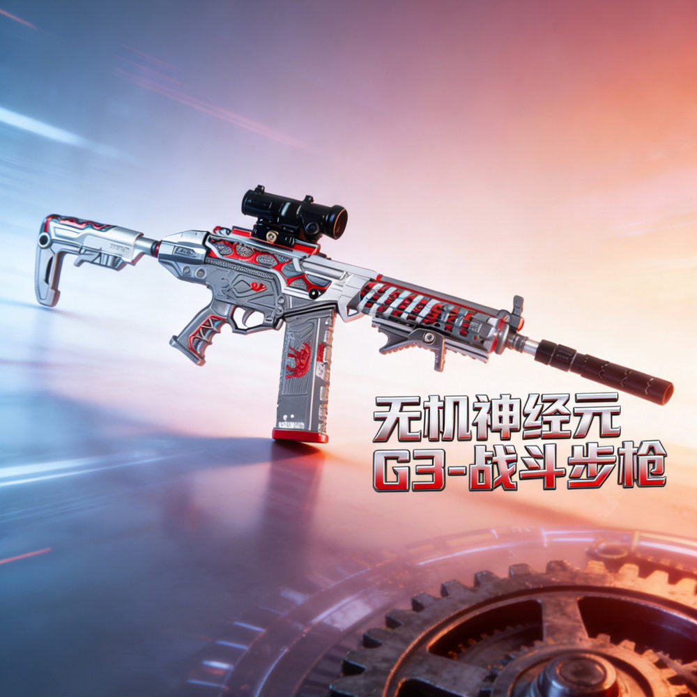 三角洲行动周边G3-战斗步枪模型
