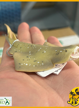 英国CollectA我你他扁鲨88999仿真海洋动物模型玩具鲨鱼2023款PVC