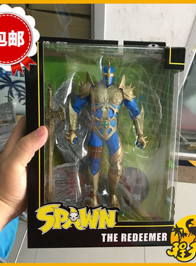现货麦克法兰McFarlane再生侠SPAWN可动人偶手办天使救赎者7寸PVC