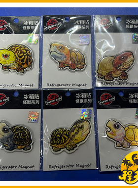 SuperRep箱龟系列创意冰箱贴天下龟心墨西哥尤卡坦周边立体磁吸贴