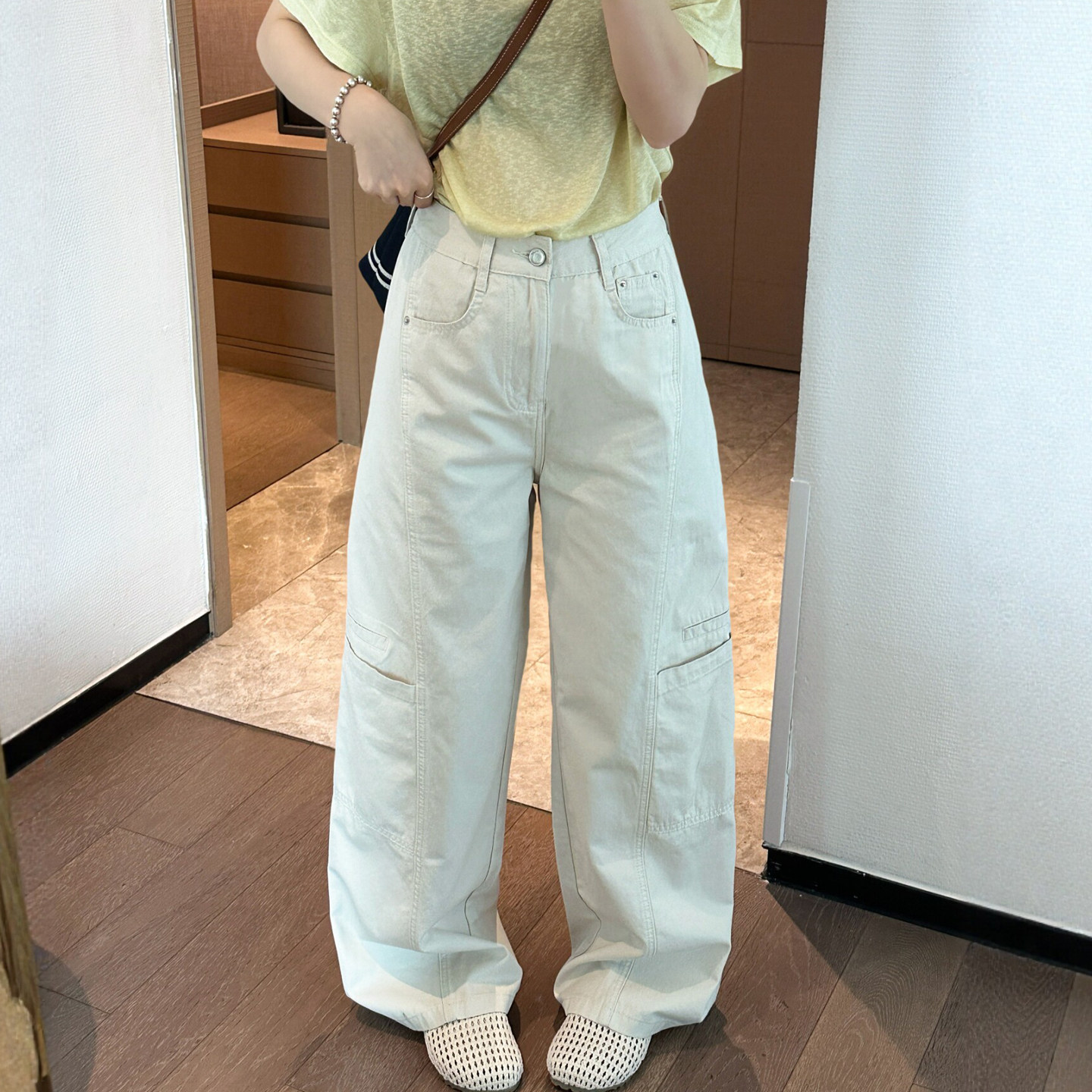 复古工装拖地窄版牛仔裤女欧洲站2026夏季新款欧货女装直筒裤子潮