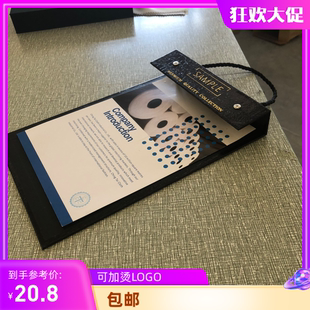 面料样本墙布挂卡墙纸色卡册纺织品布料卡头样卡本皮革样品册