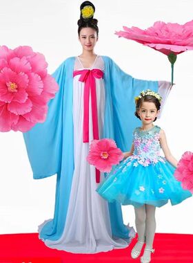 六一儿童节舞蹈道具花幼儿园跳舞表演手花手拿花牡丹花伞演出花朵