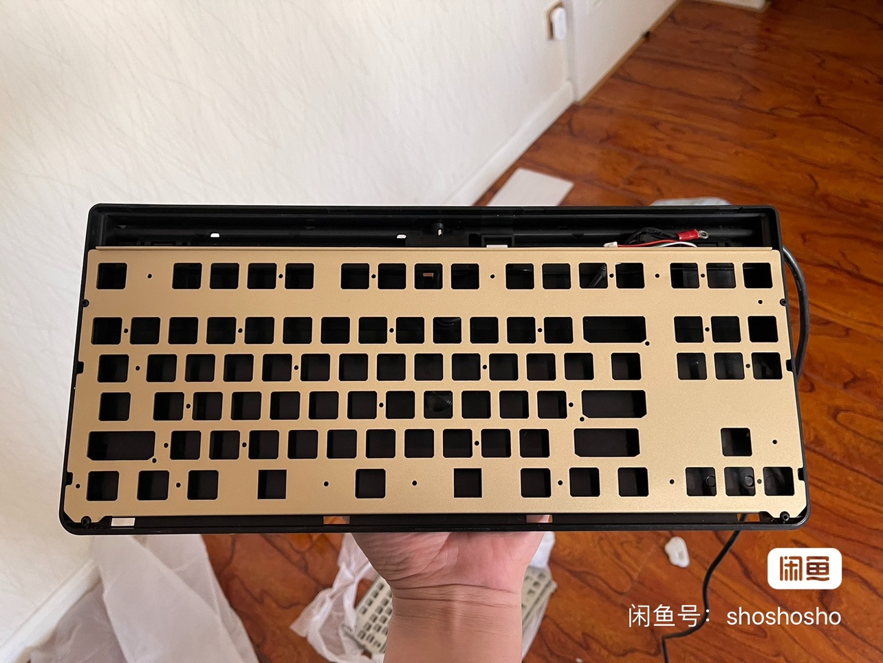thumbnail for RealForce R1 86U 87U Positioning Plate Second Batch Stainless Steel Brass Material