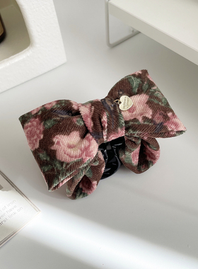 桃子柚弗洛伊德玫瑰花蝴蝶结抓夹