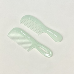 小号宽齿梳子卷发烫发湿发小梳子女士外出便携放包包随身化妆梳