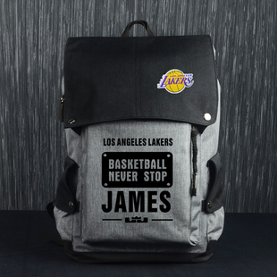 篮球詹姆斯小学生书包收纳包diy定制运动背包美式专用双肩训练包