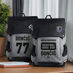 篮球背包训练包东契奇独行侠球迷周边初高中生运动双肩包儿童书包