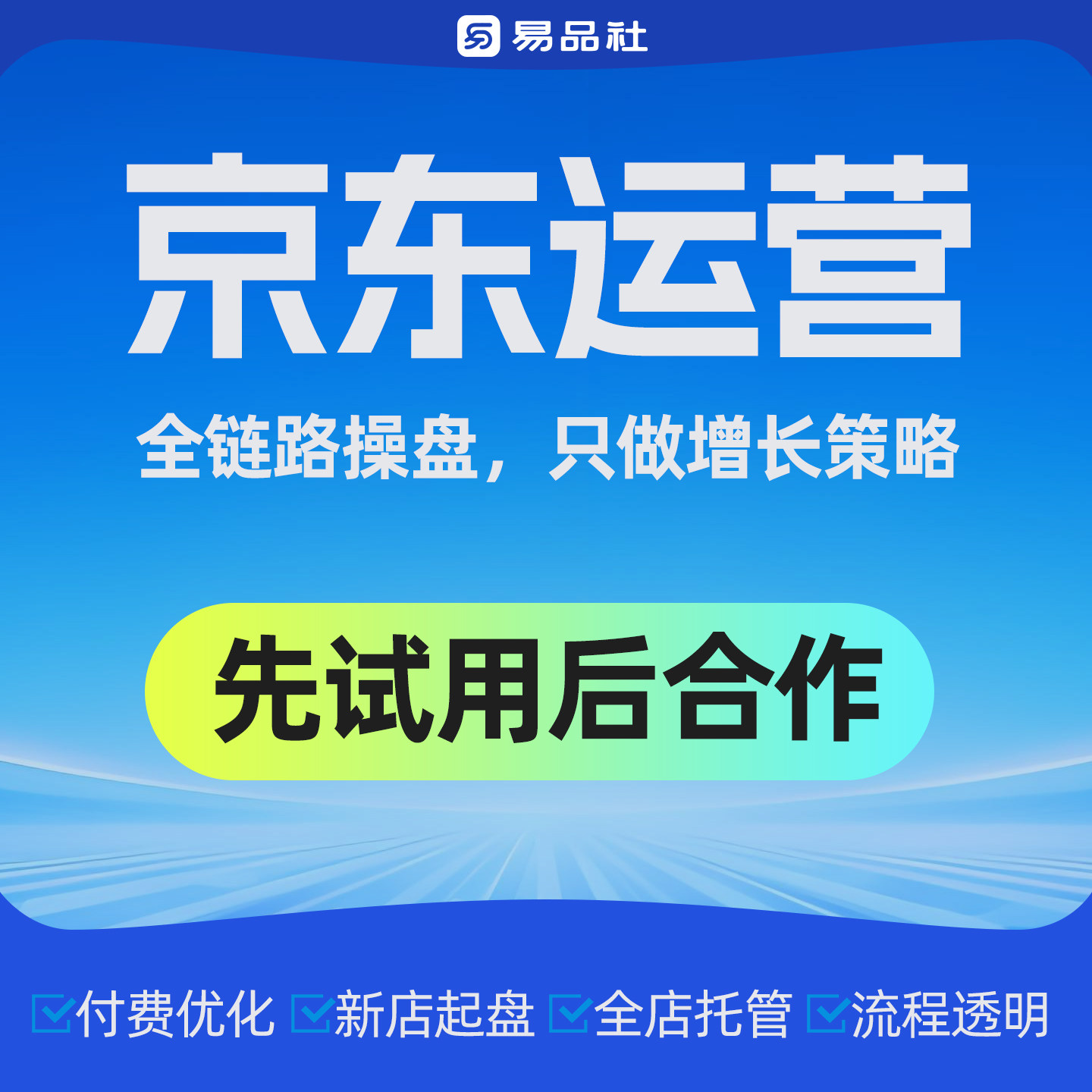 个人淘宝店铺代运营天猫C店京东拼多多全店提升网店托管电商优化