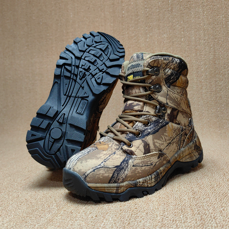 欧美防水男童高帮雪地靴保暖防滑