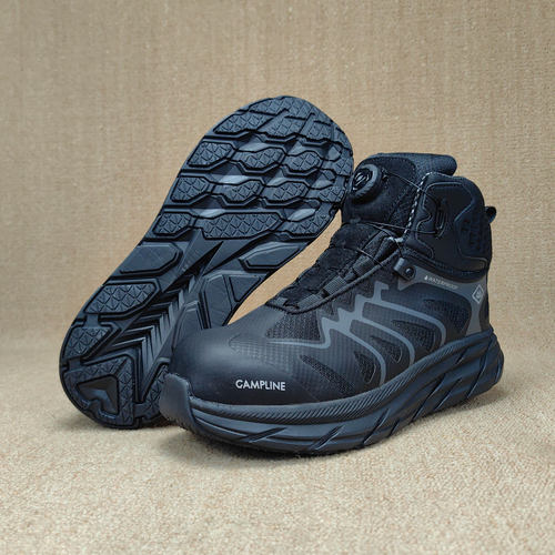 防砸防刺防滑旋转扣劳保鞋外贸男