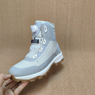 外贸情侣高帮防水400g新雪丽加厚零下40度抗寒冰面防滑男女雪地靴