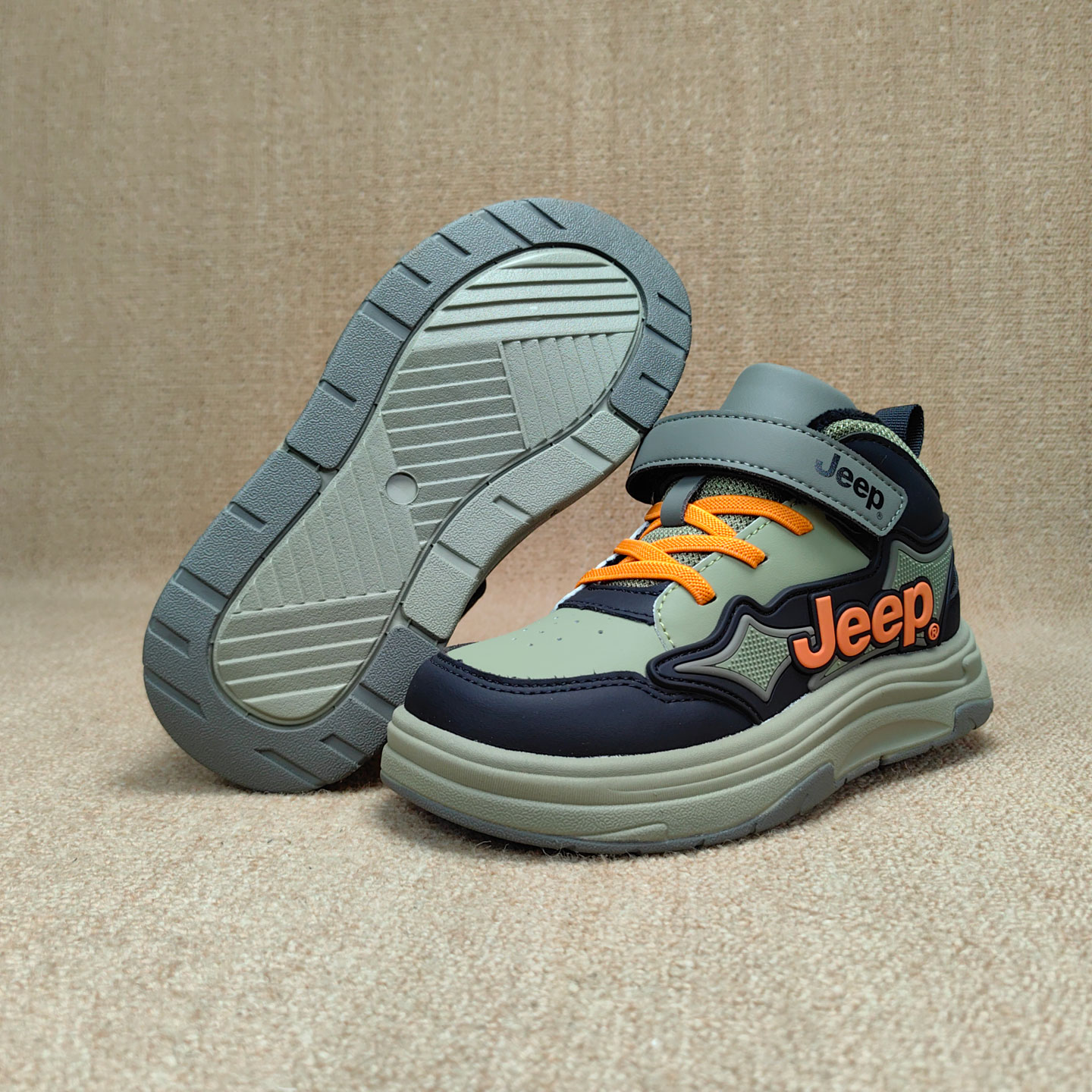 秋冬新款小学生防泼水二棉运动鞋