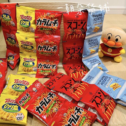 湖池屋低盐淡盐味细薯条