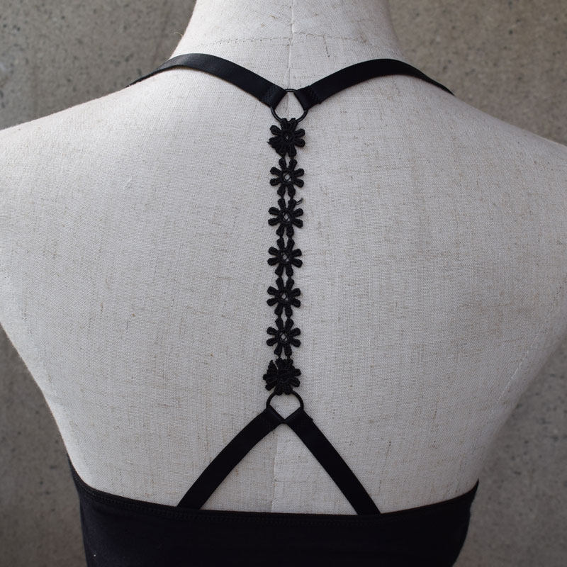 防滑性感美背交叉肩带