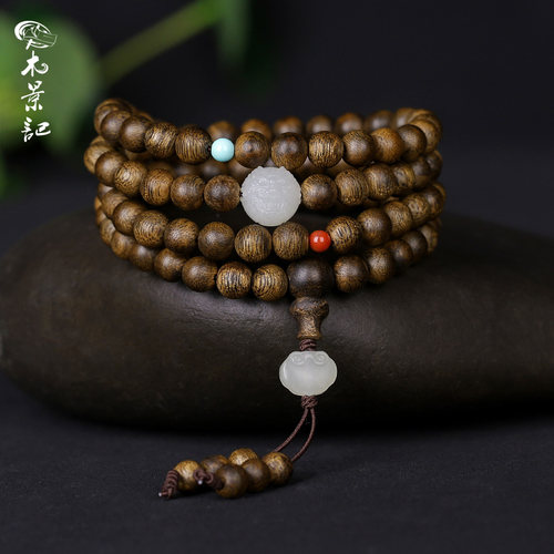 小奇楠菩萨棋柬埔寨沉香国潮古风