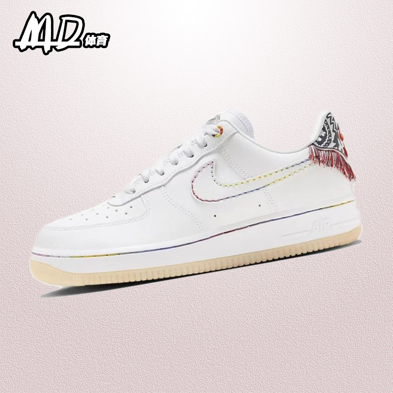 耐克NIKE Air Force1 Low空军一号AF1白色女款低帮板鞋FN8918-111
