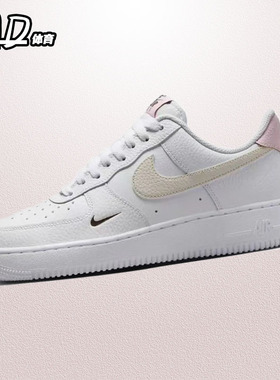 耐克NIKE Air Force1 Low空军一号AF1白粉男子低帮板鞋HF9992-100