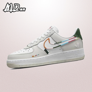 耐克 NIKE AirForce1Low空军一号AF1白色女款低帮板鞋 FN8924-111