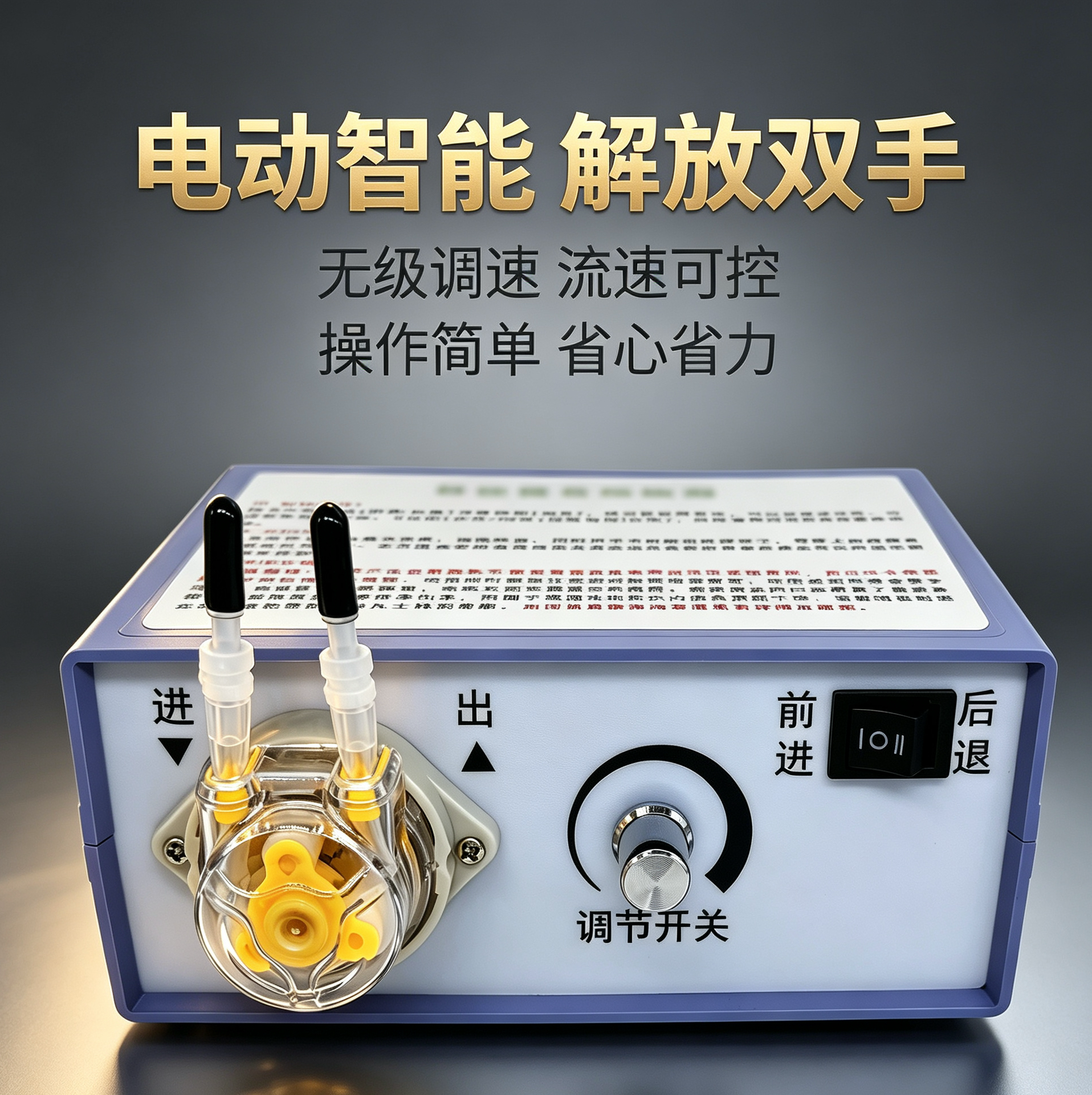 电动流食喂食器智能电动自动流食喂食器老人懒人流食助推器喂食器