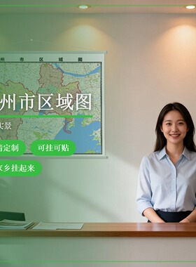 常州市 现代简约装饰画 办公室挂画 定制地图挂图