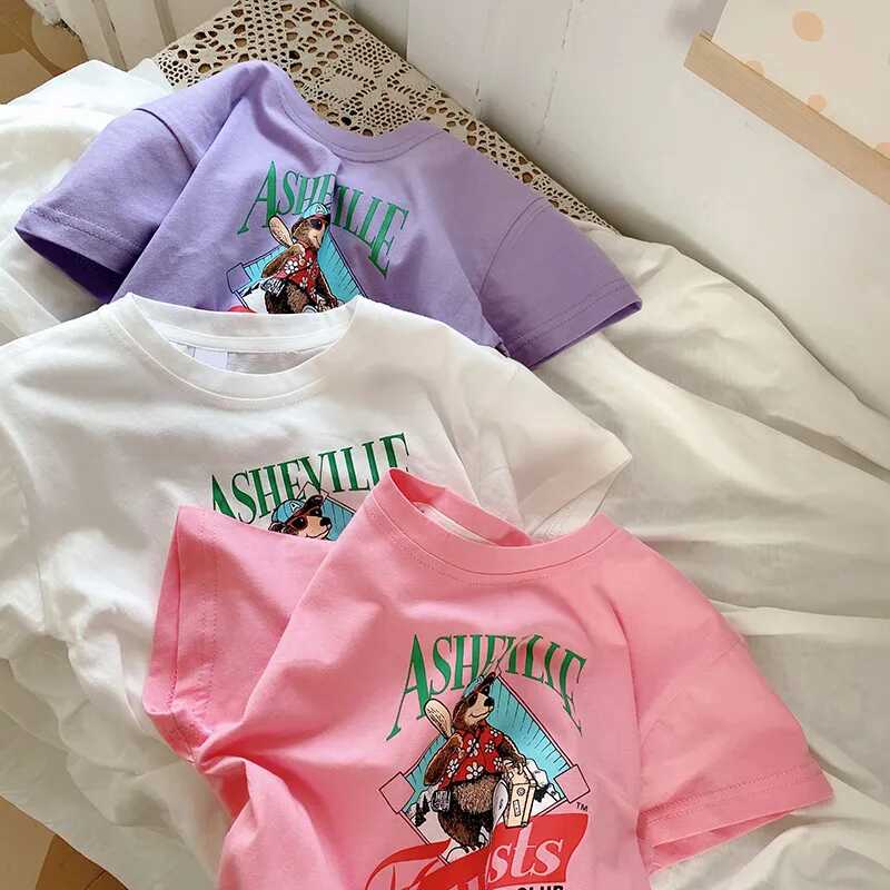 纯棉2024新款小熊夏装洋气