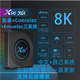 双频无线WIFI千兆11系统游戏 晶晨S905 X4高清云盘硬盘播放器 x96