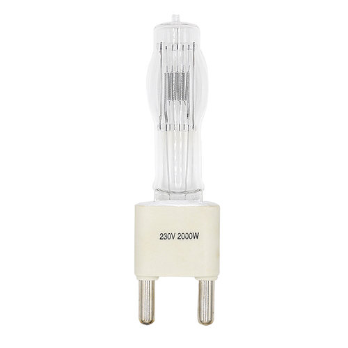 2000W聚光灯泡影视石英泡钨丝灯